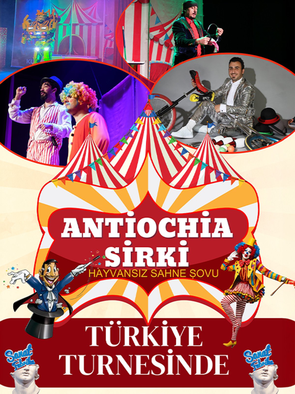 Kayseri Antiochia Sirki Gösterisi - Sihir, Jonglörlük ve Eğlence Dolu 50 Dakika